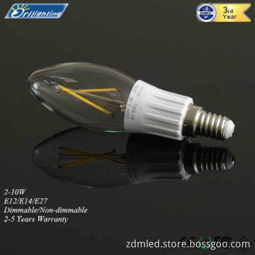 New Arrival Retrostyle Filament bulb 5w Led Bulb with CE ROHS